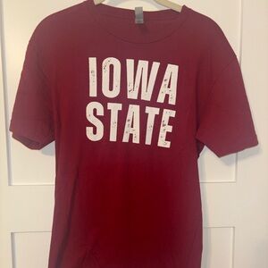 Women’s ISU Cardinal red t-shirt